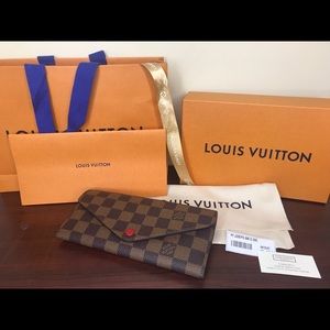Josephine Wallet Damier Ebene Louis Vuitton
